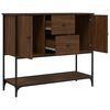 vidaXL Buffet ch&ecirc;ne marron 100x36x85 cm bois d'ing&eacute;nierie