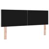 vidaXL T&ecirc;te de lit Taupe 160 cm tissu