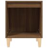 vidaXL Tables de chevet 2 pcs Ch&ecirc;ne marron 40x35x50 cm