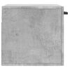 vidaXL Armoire murale Gris b&eacute;ton 60x36,5x35 cm Bois d'ing&eacute;nierie