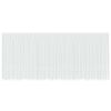 vidaXL Rideau en Dentelle Floral Blanc 200 x 900 cm Polyester