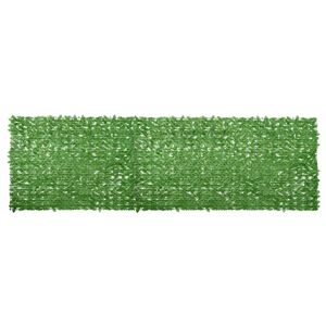 vidaXL &Eacute;cran de balcon avec feuilles vert 600x150 cm