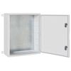 vidaXL Armoire de contr&ocirc;le Gris 47 x 20 x 60 cm Plastic ABS