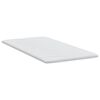 vidaXL Surmatelas Blanc 120 x 200 cm Tissu en Tricot