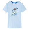 T-shirt pour enfants bleu clair 104