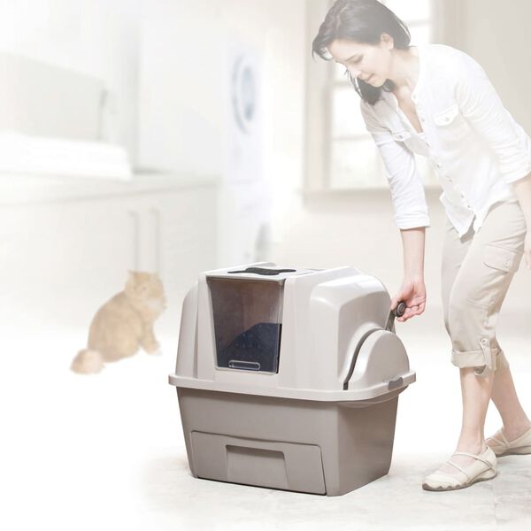 Catit Bac &agrave; liti&egrave;re pour chat Smartsift 67x48x46 cm