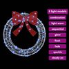 vidaXL Couronne avec 60 LED Blanc froid 76 x 8.5 x 76 cm Acrylique