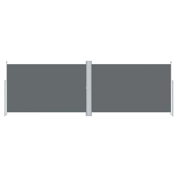 vidaXL Auvent lat&eacute;ral r&eacute;tractable Anthracite 200x600 cm