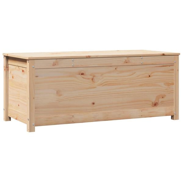 vidaXL Bo&icirc;te de rangement 110x50x45,5 cm Bois massif de pin