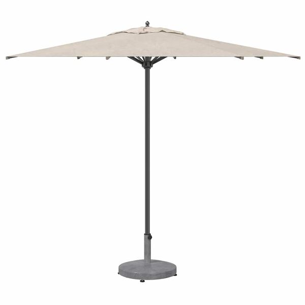 vidaXL Pied de parasol Aspect Bois Gris Foncé 48 x 48 x 32 cm