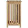 vidaXL Bac &agrave; linge 35x25x60 cm bois de teck massif