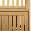 vidaXL Banc de rangement avec stockage avec porte Acacia massif