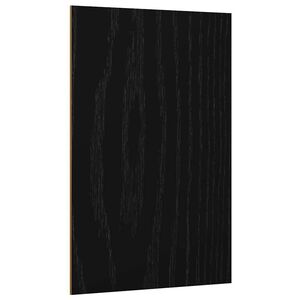 vidaXL Panneaux décoratifs 12 pcs Chêne noir 40 x 60 x 0.3 cm