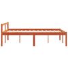 vidaXL Lit pour personne &acirc;g&eacute;e sans matelas 120x200 cm bois pin massif