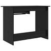 vidaXL Bureau Chêne noir 100 x 50 x 76 cm Bois d'ingénierie