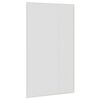 vidaXL Moustiquaire magn&eacute;tique pour fen&ecirc;tres blanc 80x140 cm