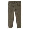 Pantalon de surv&ecirc;tement pour enfants m&eacute;lange kaki 92