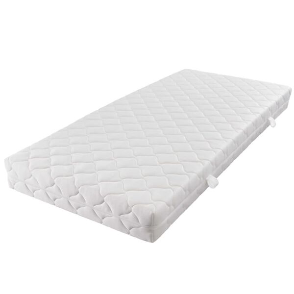 vidaXL Matelas avec housse lavable 200 x 160 x 17 cm H3