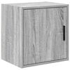vidaXL Armoires de garage 2 pcs sonoma gris bois d'ing&eacute;nierie