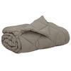 vidaXL Duvet d'&eacute;t&eacute; simple 240 x 200 cm &Eacute;t&eacute; 200 gsm Gris clair