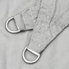 vidaXL Voile d'ombrage gris clair 5x3 m 100% polyester oxford
