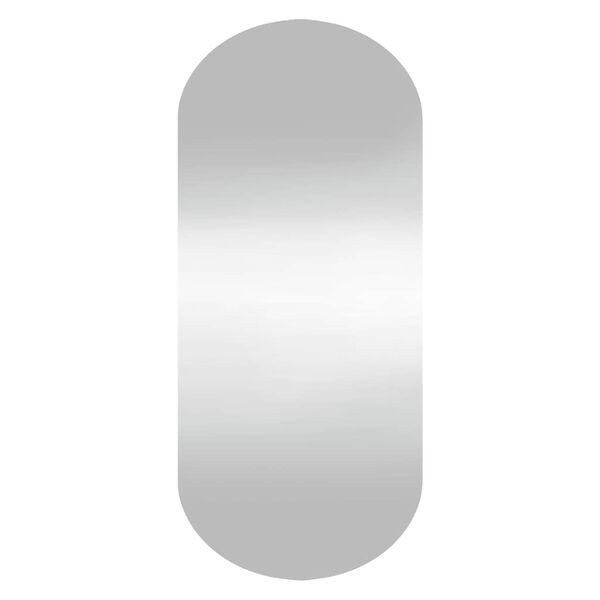 vidaXL Miroir mural 35x80 cm Verre Ovale