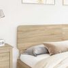 vidaXL T&ecirc;te de lit Ch&ecirc;ne Sonoma 90 cm Bois d'ing&eacute;nierie