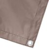 vidaXL &Eacute;cran de balcon Taupe 100 x 300 cm Tissu Oxford