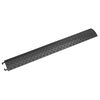 vidaXL Rampes de protection de c&acirc;ble 2 pcs 98,5 cm Noir