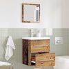 vidaXL Ensemble de mobilier de salle de bain Marron 41 x 38,5 x 48 cm