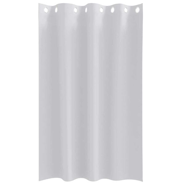 vidaXL Rideaux occultants avec anneaux 2 pcs Gris p&acirc;le 175 x 140 cm