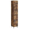 vidaXL Ensemble de Meubles 2 pc Ch&ecirc;ne fum&eacute; Bois d'ing&eacute;nierie