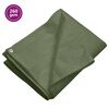 vidaXL B&acirc;che 260 g/m&sup2; 4x8 m Vert PEHD