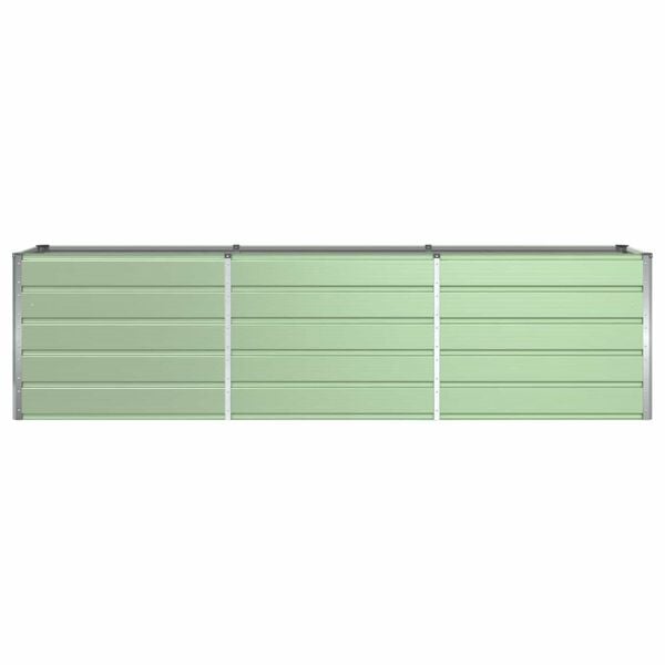 vidaXL Jardini&egrave;re Vert pastel 480 x 50 x 45 cm Acier galvanis&eacute;
