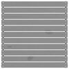 vidaXL Salon de jardin 3 pcs Bois de pin massif Gris