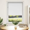 vidaXL Store enrouleur occultant 104,4 x 175 cm, largeur du tissu 100 cm, blanc