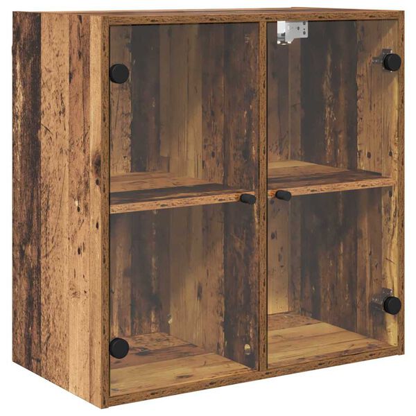 vidaXL Meuble mural Bois Ancien 68 x 37 x 68,5 cm Bois d'ing&eacute;nierie