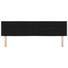 vidaXL T&ecirc;te de lit avec t&ecirc;te de lit Noir 180 cm Cuir synth&eacute;tique