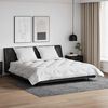 vidaXL Couette avec oreiller 3 pcs Blanc Microfibre