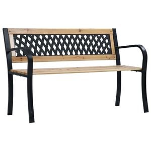 vidaXL Banc de jardin 120 cm Bois