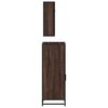 vidaXL Ensemble de meubles de salle de bain 3 pcs Ch&ecirc;ne marron
