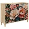 vidaXL Buffet BORNE Sonoma 102 x 33 x 75 cm Bois d'ing&eacute;nierie