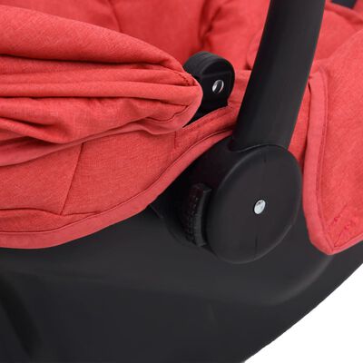 vidaXL Siège d'auto pour bébé Rouge 42x65x57 cm