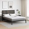 vidaXL Surmatelas Blanc 140 x 200 cm Tissu Jacquard