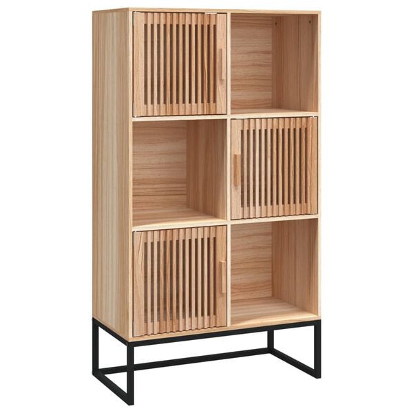 vidaXL Buffet haut 70x35x125 cm bois d'ing&eacute;nierie