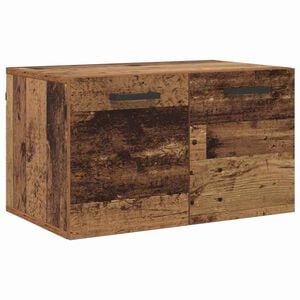 vidaXL Armoire Murale 60 x 36,5 x 35 cm Bois d'ing&eacute;nierie Bois ancien