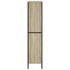 vidaXL Biblioth&egrave;que ch&ecirc;ne sonoma 80x31x137,5 cm bois d'ing&eacute;nierie