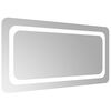 vidaXL Miroir de salle de bain &agrave; LED 80x40 cm