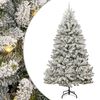 vidaXL Sapin de No&euml;l artificiel 300 cm 300 LED Blanc chaud