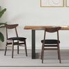 vidaXL Chaises de salle &agrave; manger 2 pcs Marron Clair 42 x 47.5 x 81 cm
